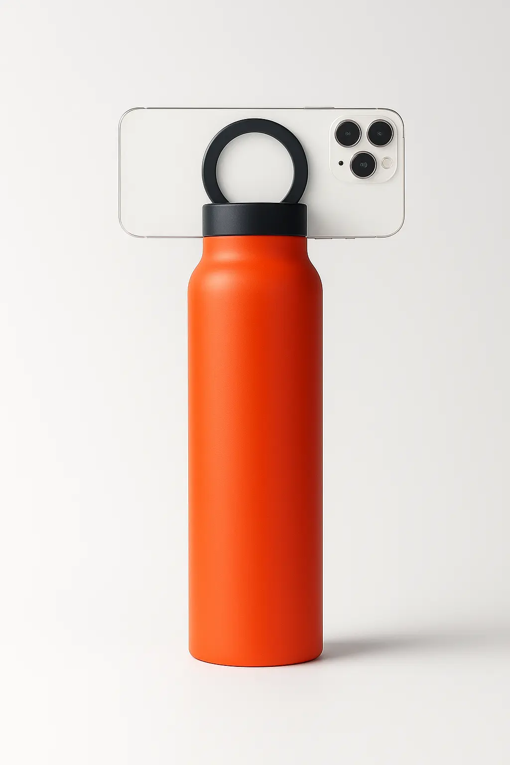 MagnoBottle Snap 800 — Gourde isotherme 27 oz avec support téléphone magnétique (12 h chaud / 24 h froid) MagnoBag Fitness