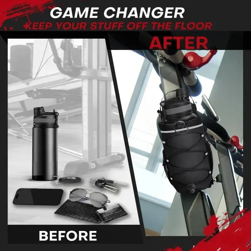 MagnoBag — Sac Gourde Magnétique de Gym MagnoBag Fitness